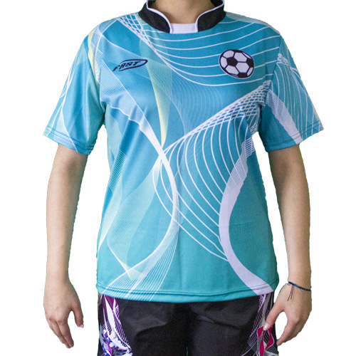 Uniforme Completo Fútbol Mujer Marca FAST Cielo - Telas la 27